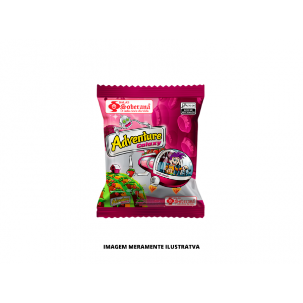 BALA - SOBERANA - 400g MASTIGAVEL ADVENTURE GALAXY